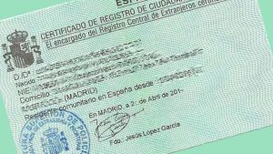 certificado de registro