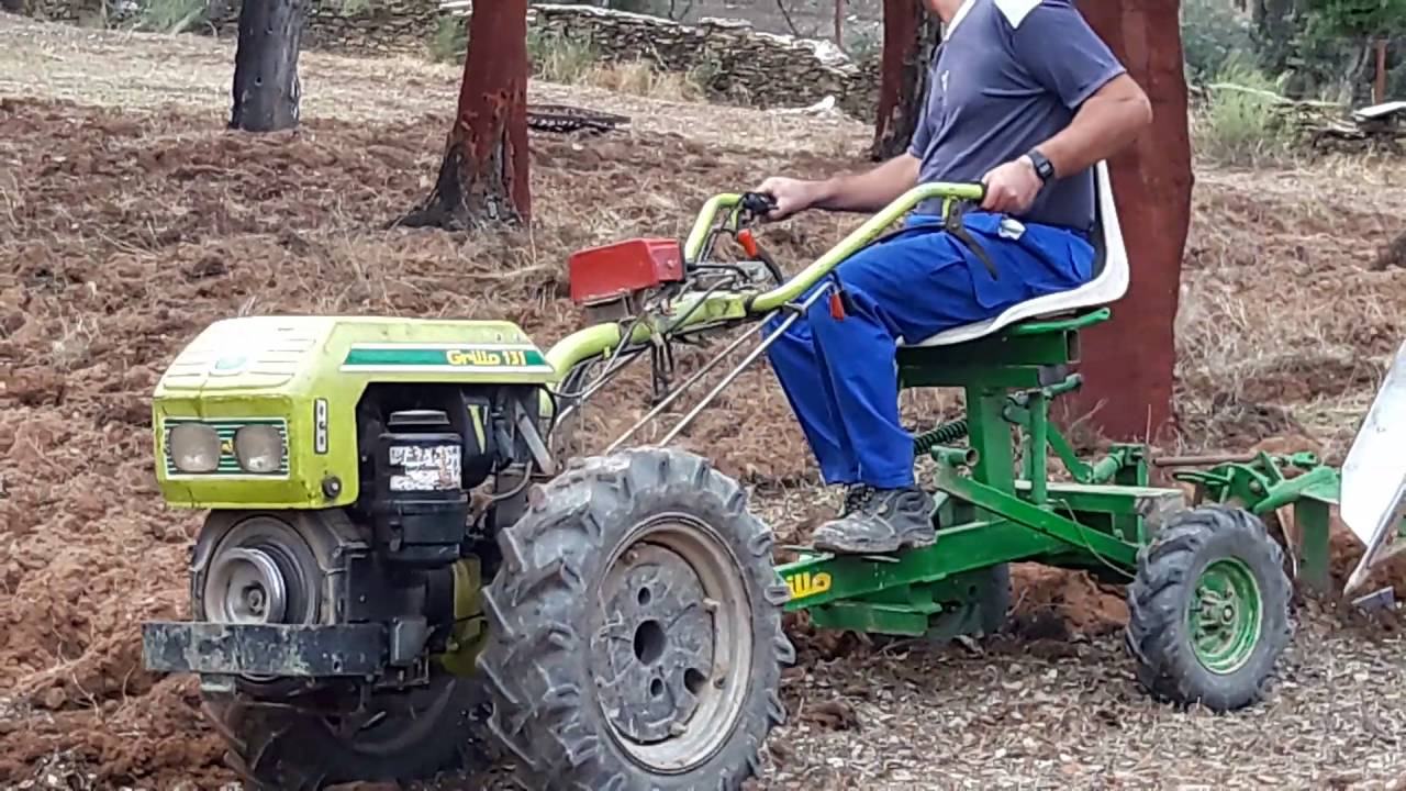 motocultores con asiento son más efectivos